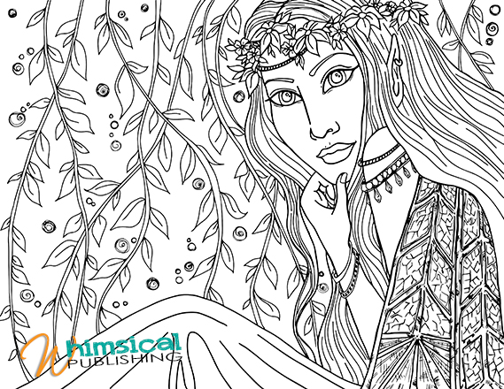 fairies coloring pages book - photo #43